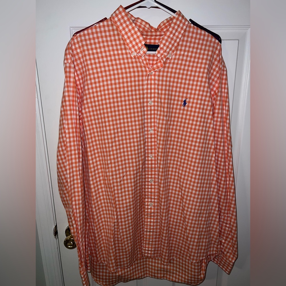 Mens Ralph Lauren button down shirt size XXL